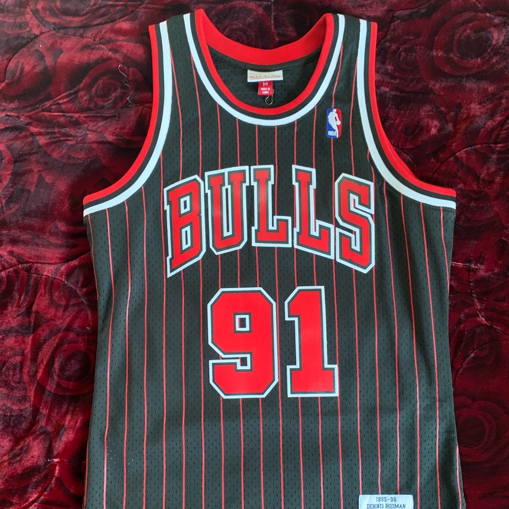 Hardwood Classics Dennis Rodman Vintage Jersey